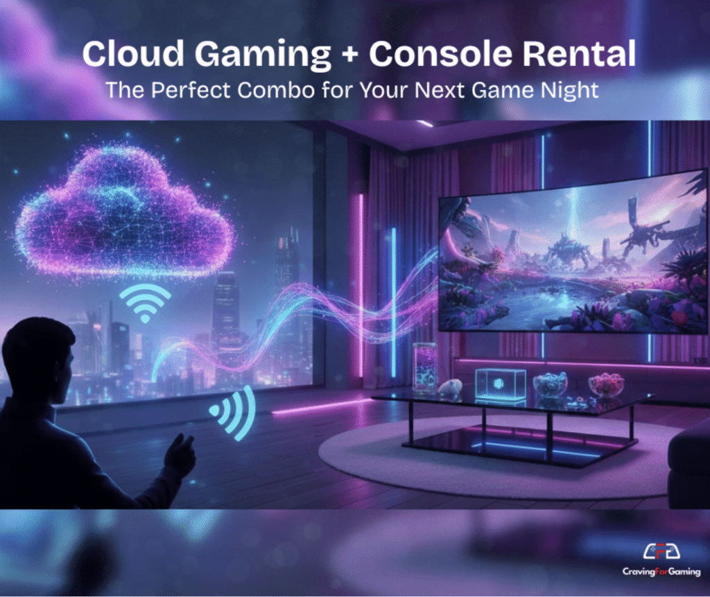 Cloud Gaming + Console Rental: The Perfect Combo For Your Next Gaming Night
