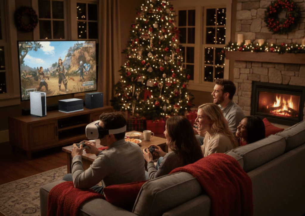 When Christmas Plans Change, Gaming Brings Everyone Together