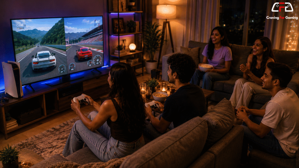 How to Turn Your Living Room Into a Gaming Lounge