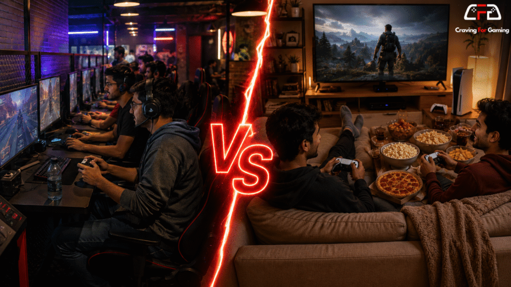 Gaming Cafes vs Console Rentals in Delhi NCR: which is actually better?​